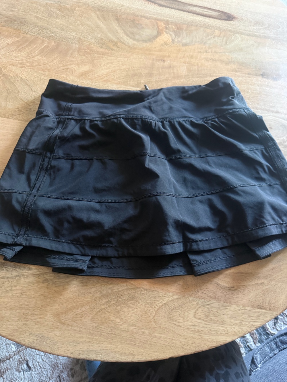 lululemon athletica Black Athletic Skirt
